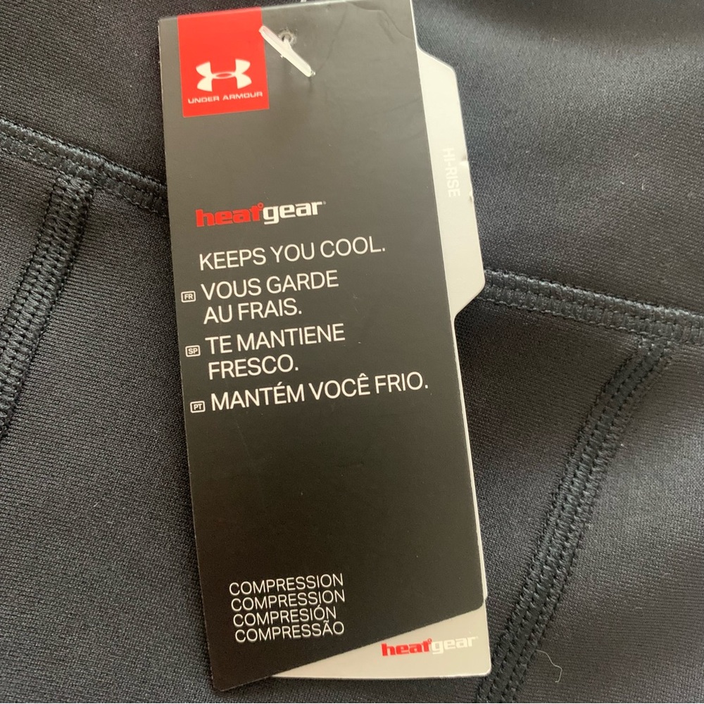 Under Armour Heat Gear Bike Shorts Size XS - Picture 9 of 10